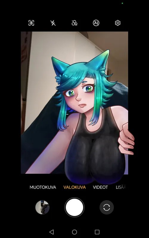 She just wants to say hi (Original)