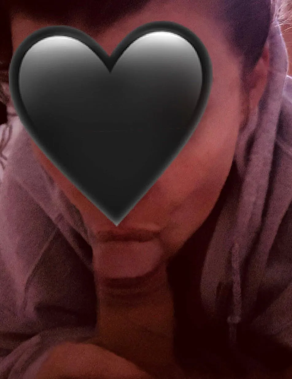 She likes to suck it..