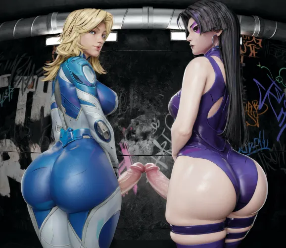 Sue Storm & Psylocke (zzzxxxccc) [Marvel Rivals]