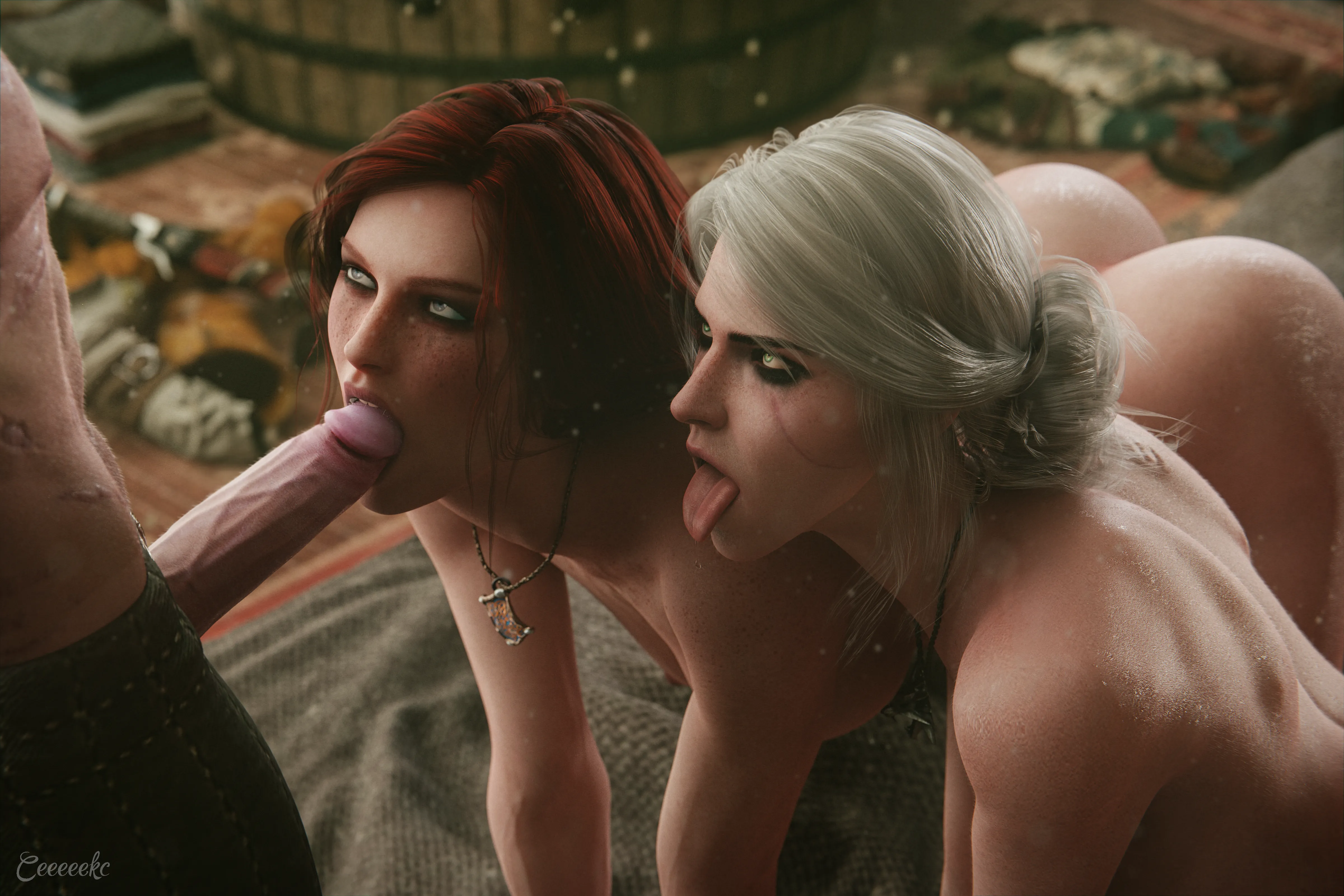 Triss & Ciri - Naughty Girls (CEKC)