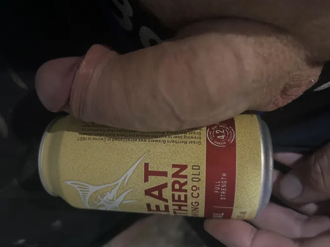 Anyone want to get this hard while I have a beer?