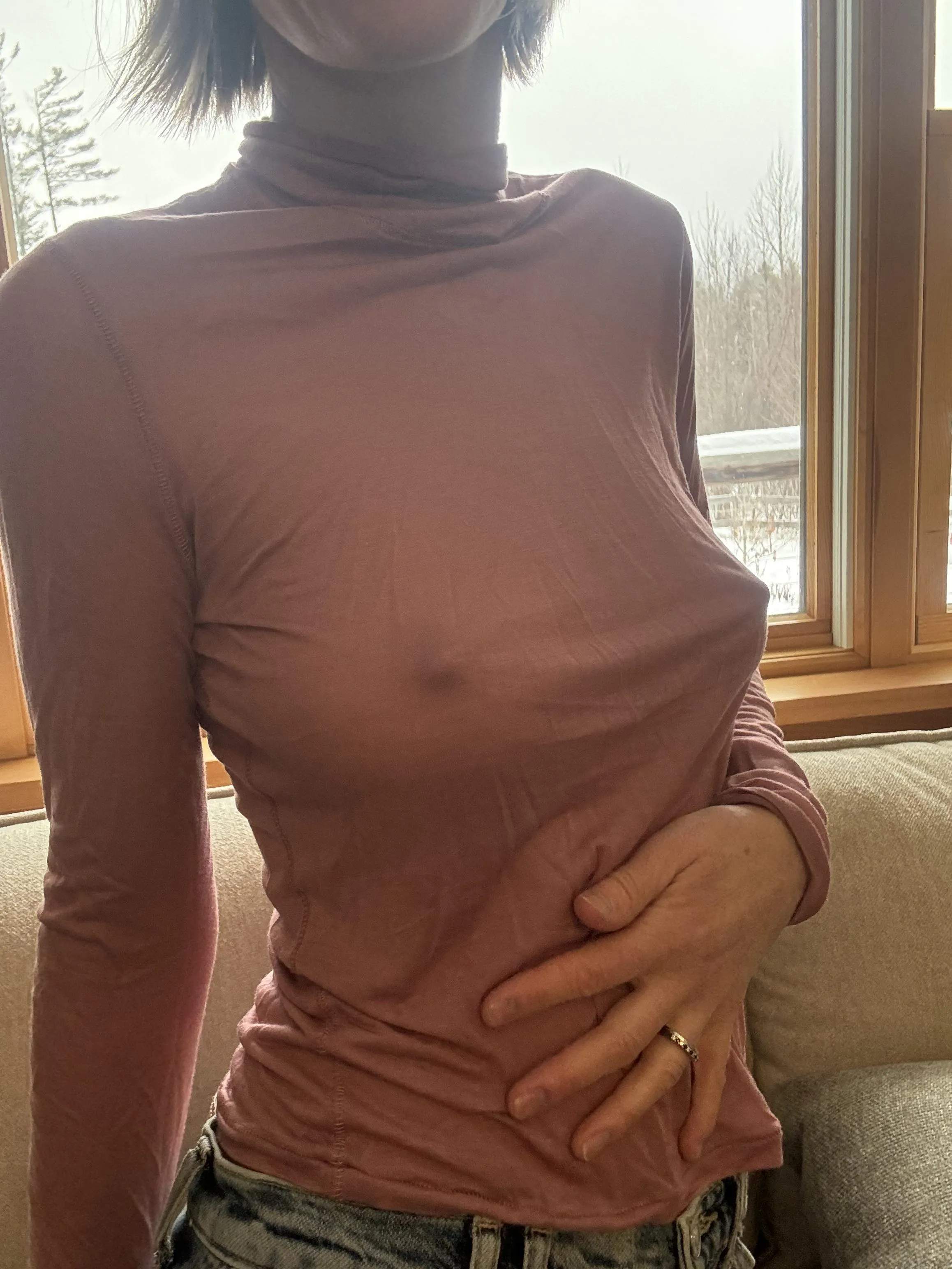 Pink to match my nips