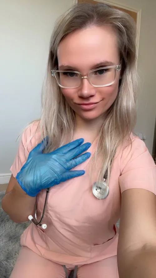 Prescription: one dose of this naughty nurse