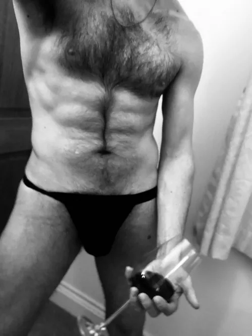 Primitivo and questionable underwear.