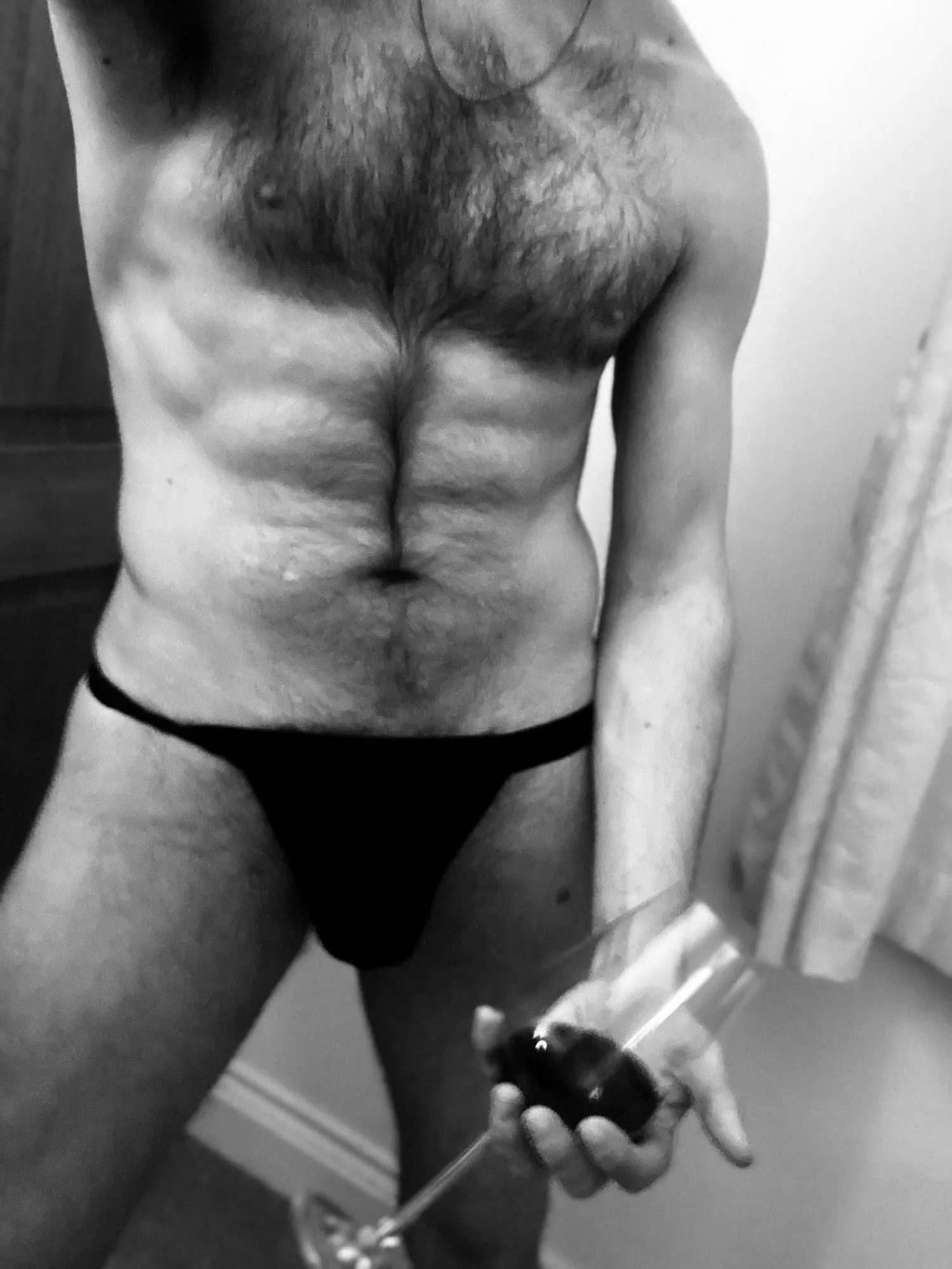 Primitivo and questionable underwear.