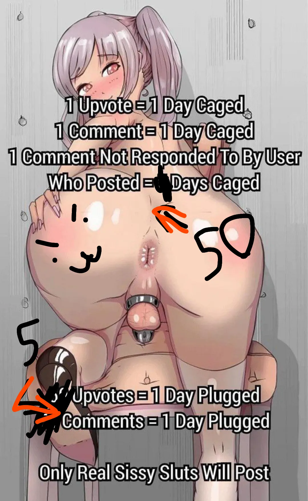 So apparently I have to be a good girl for like over a 2 years or a year now something like that let's see how much worse it can get