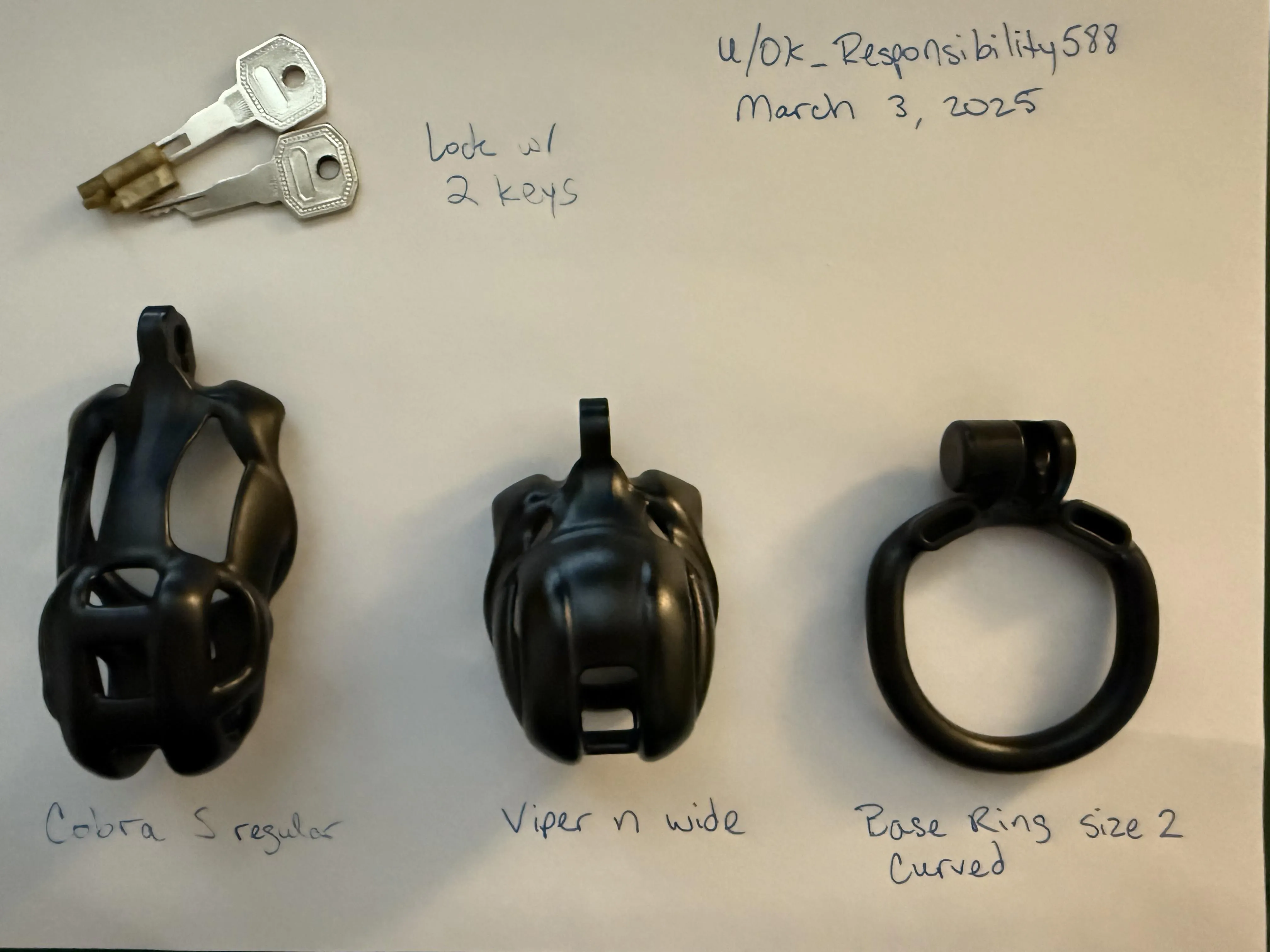 [USA] cobra S, viper n wide, base ring size 2