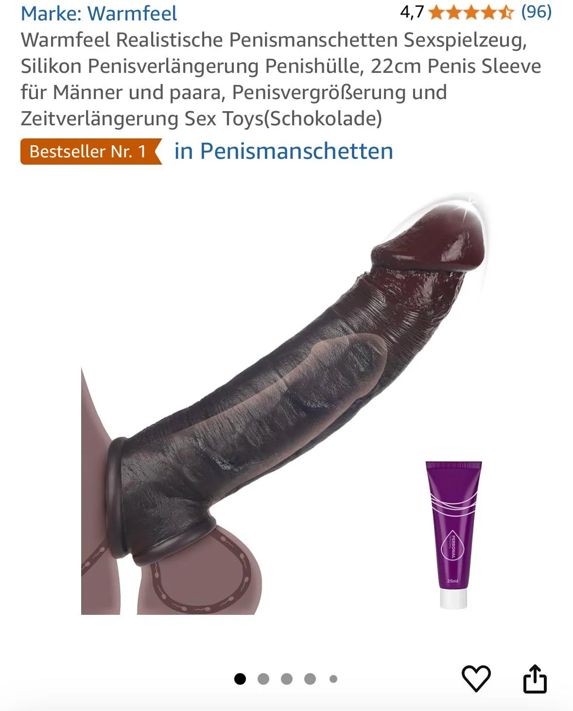 Vielleicht spürt meine Süße dann mal was