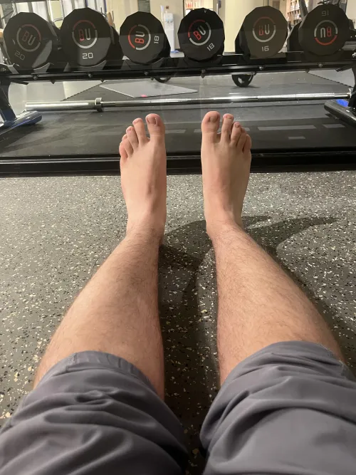 What do you think of my toes?