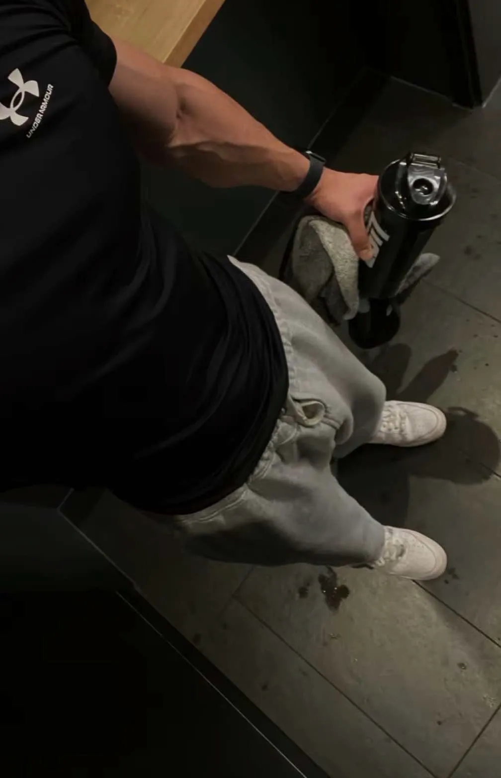 Would love to be served after a workout