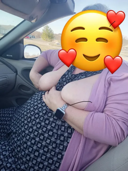 A little parking lot fun!!! Top down!