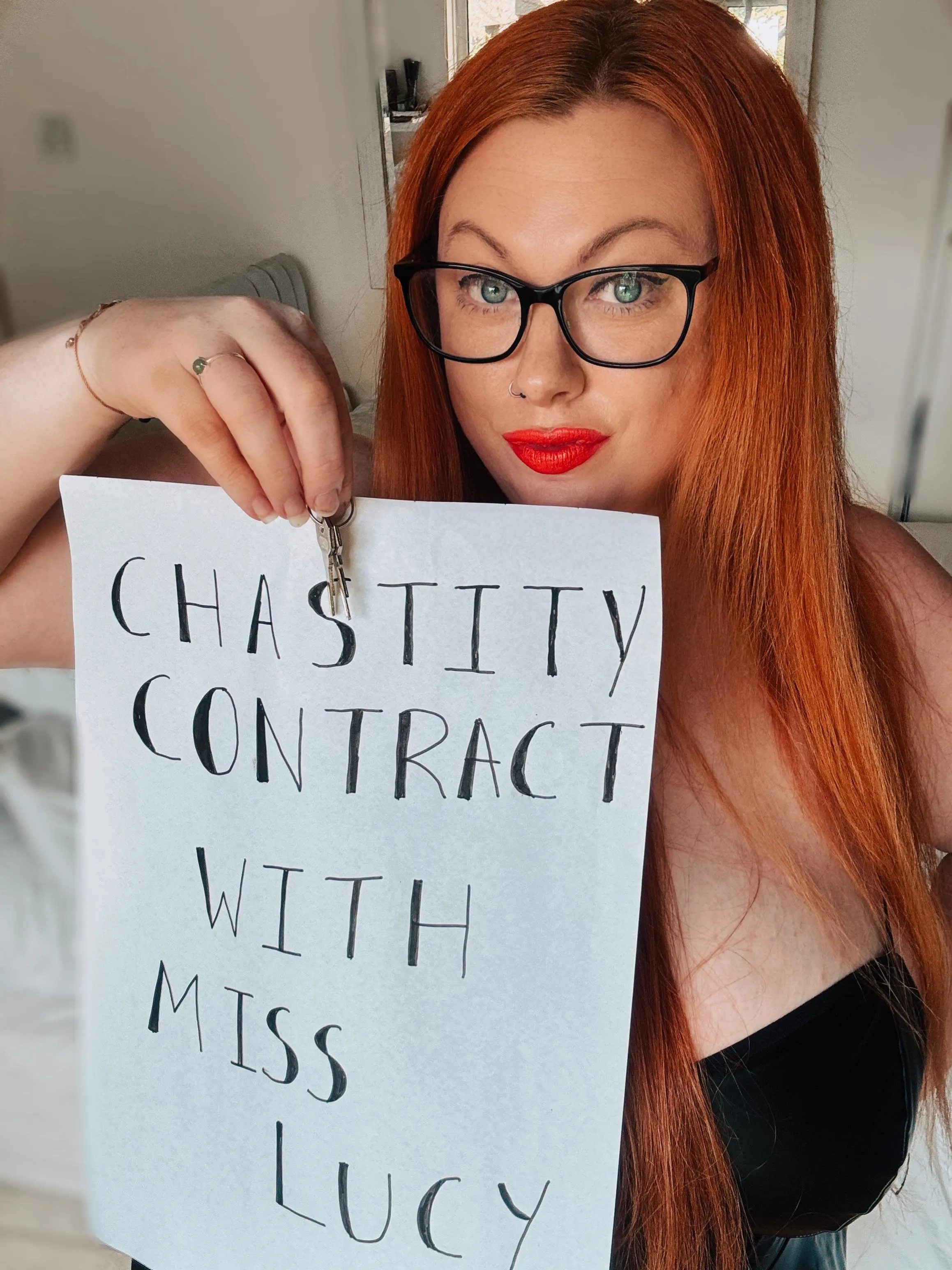 A sure way to keep you locked for me …