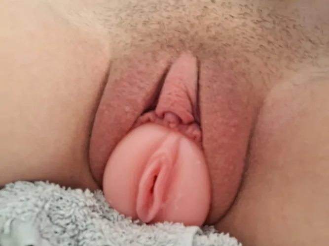 Denying my pussy by replacing it