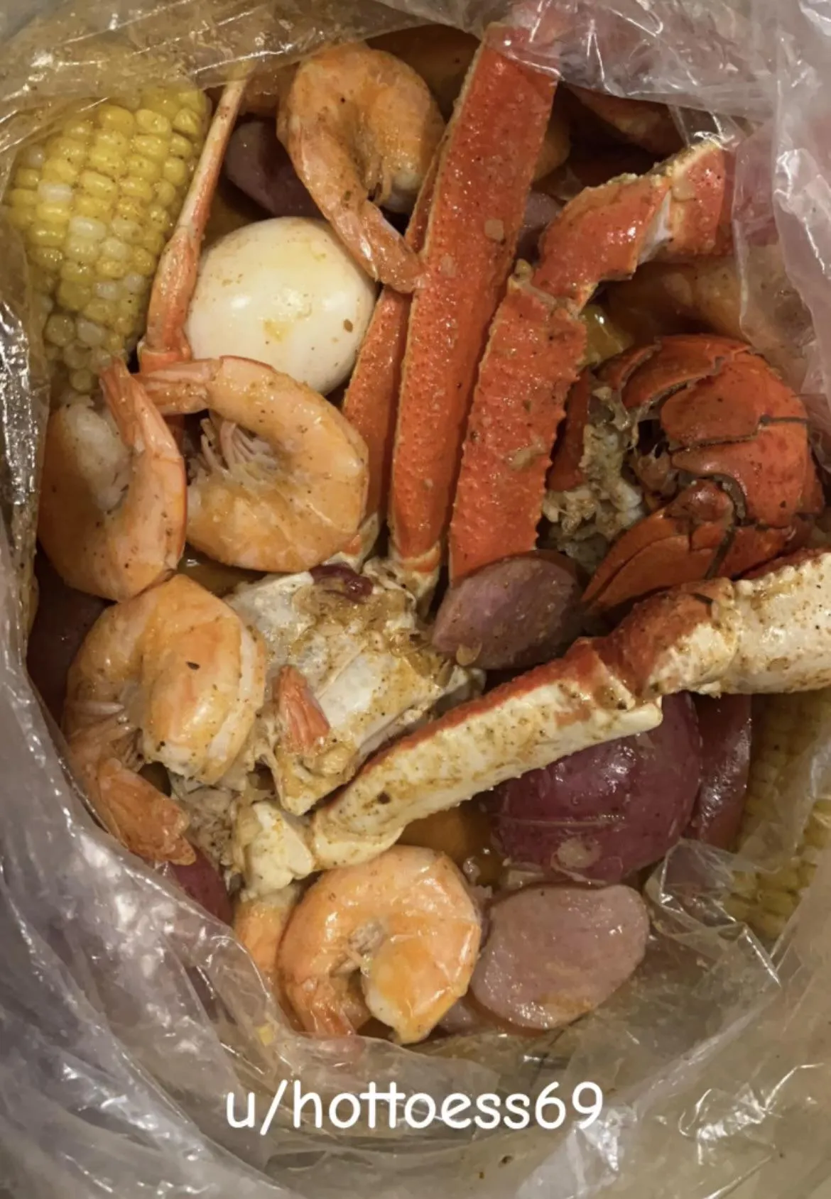 Dinner was delicious! You owe me $85 🍤🦐