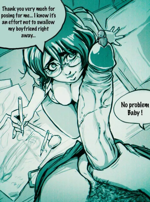 feel proud to have such a talented girlfriend