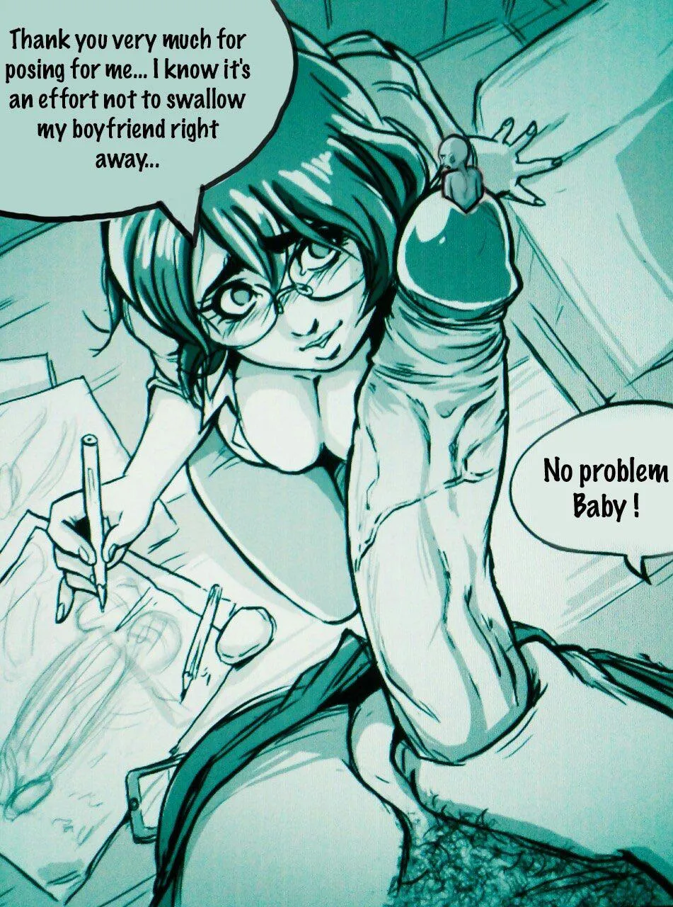 feel proud to have such a talented girlfriend