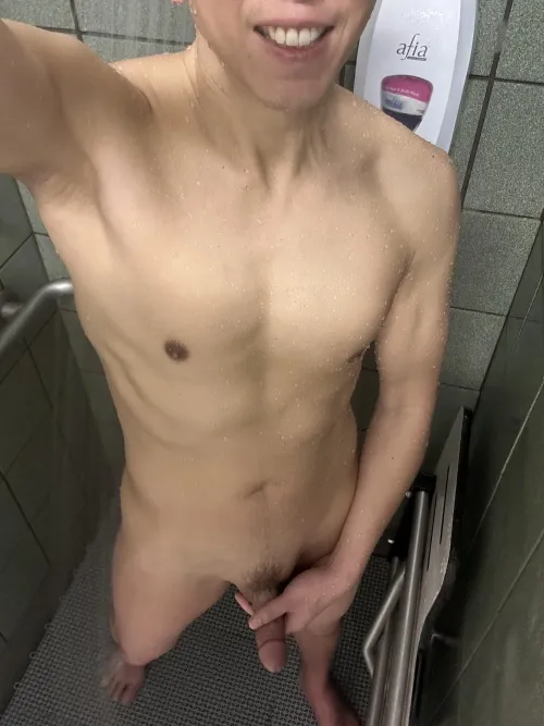 Feeling lonely in the shower… would you like to join me? [50]