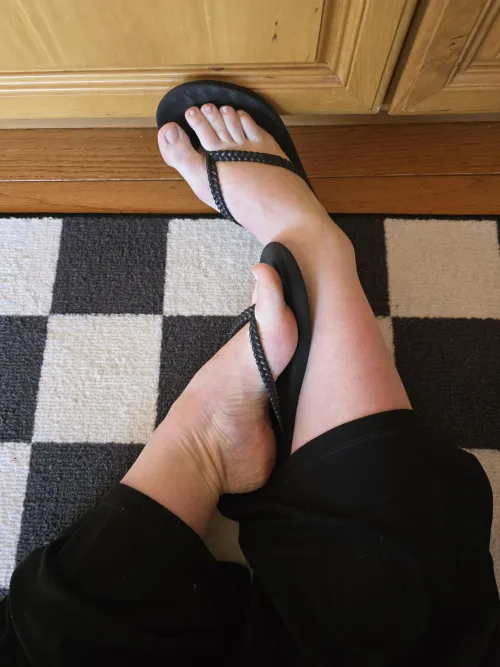 Feet & Toes Waiting for Spring.