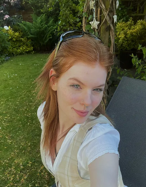 Freckles are my makeup