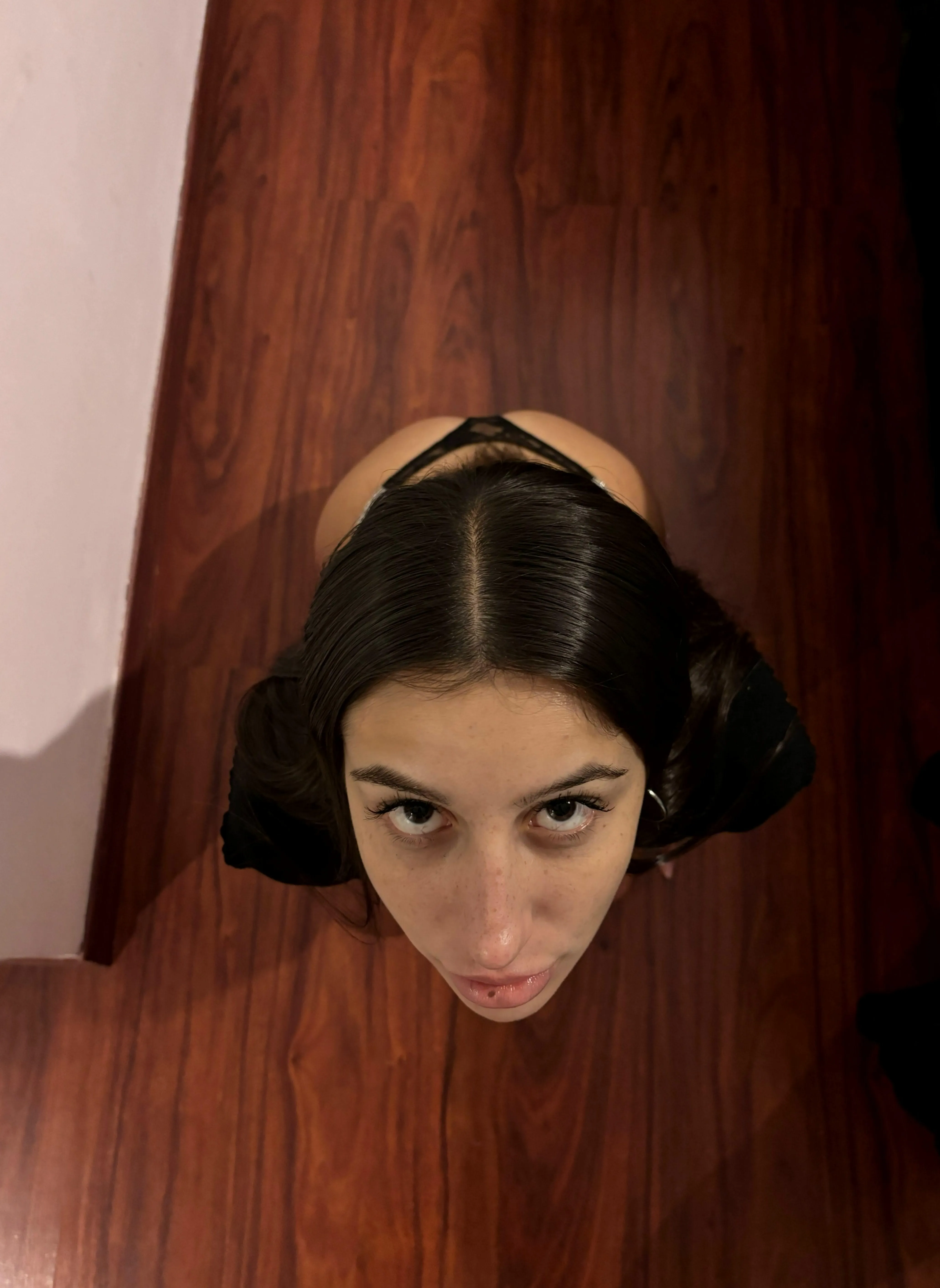 i always get on my knees after the party