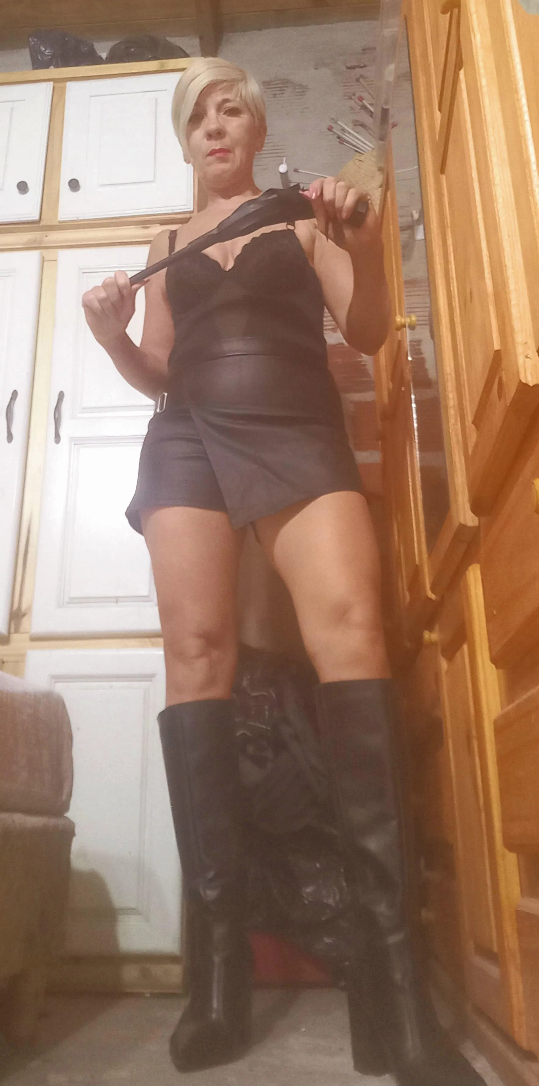 I command and you obey, now bow down slave