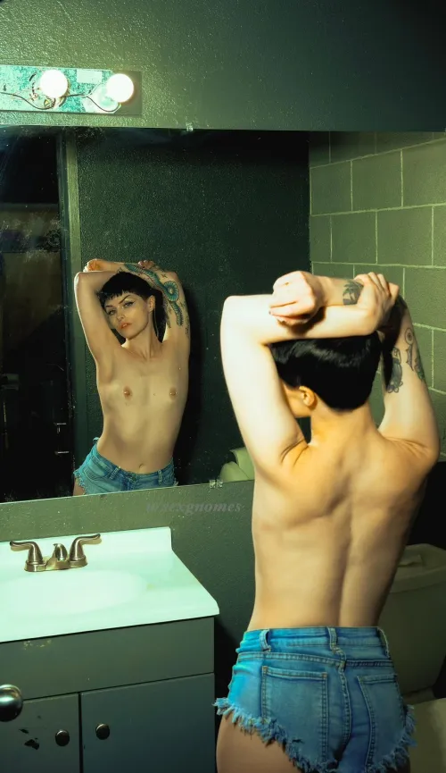 i hope you’re a fan of itty bitty pierced titties ✨💦