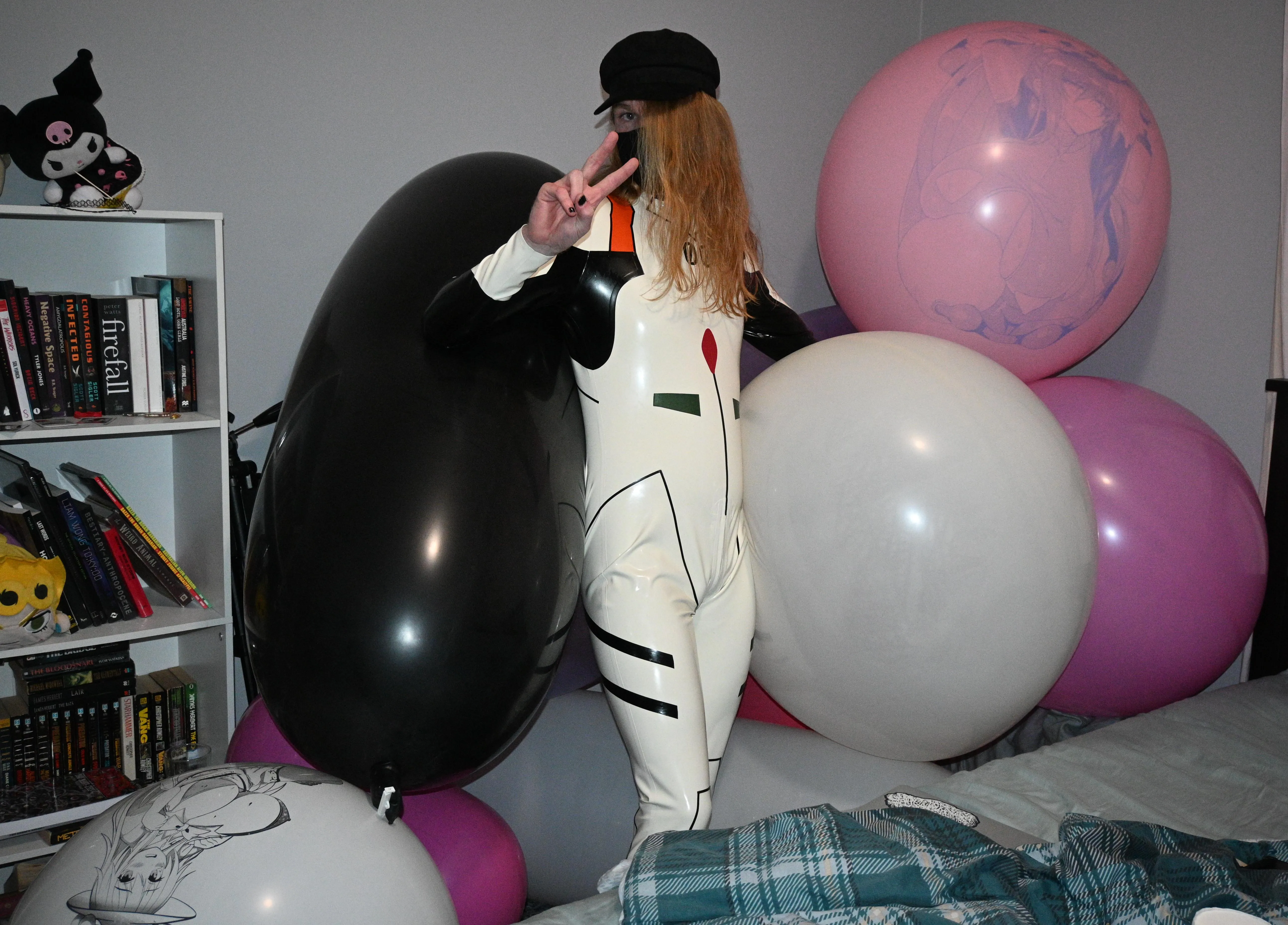 I own a completely normal amount of balloons lol