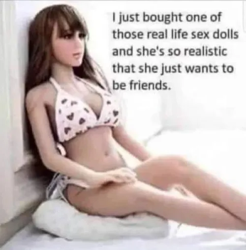 Imagine spending hundreds if not thousands of dollars are a fake woman to be friends zo... Oh wait