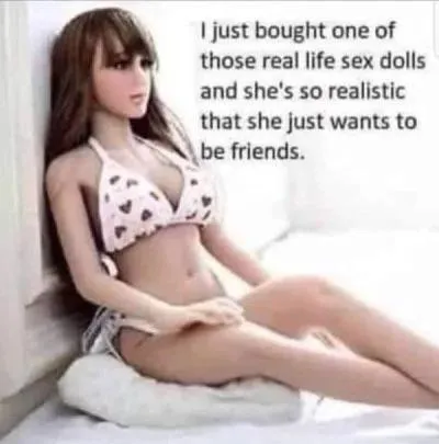 Imagine spending hundreds if not thousands of dollars are a fake woman to be friends zo... Oh wait