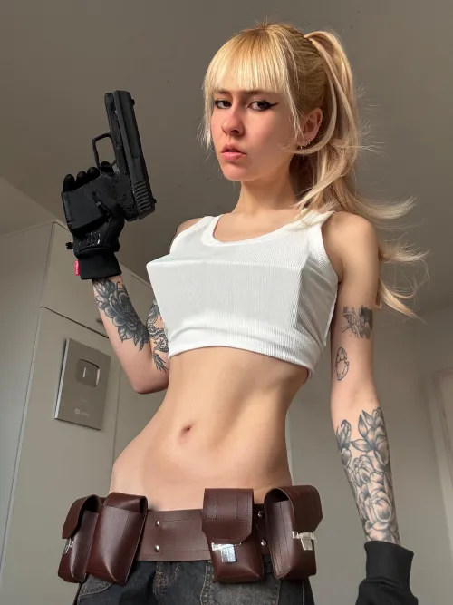 Low waist from a retro video game