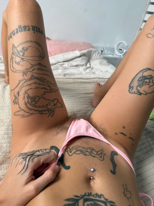 My hairy pussy is yummy enough to eat