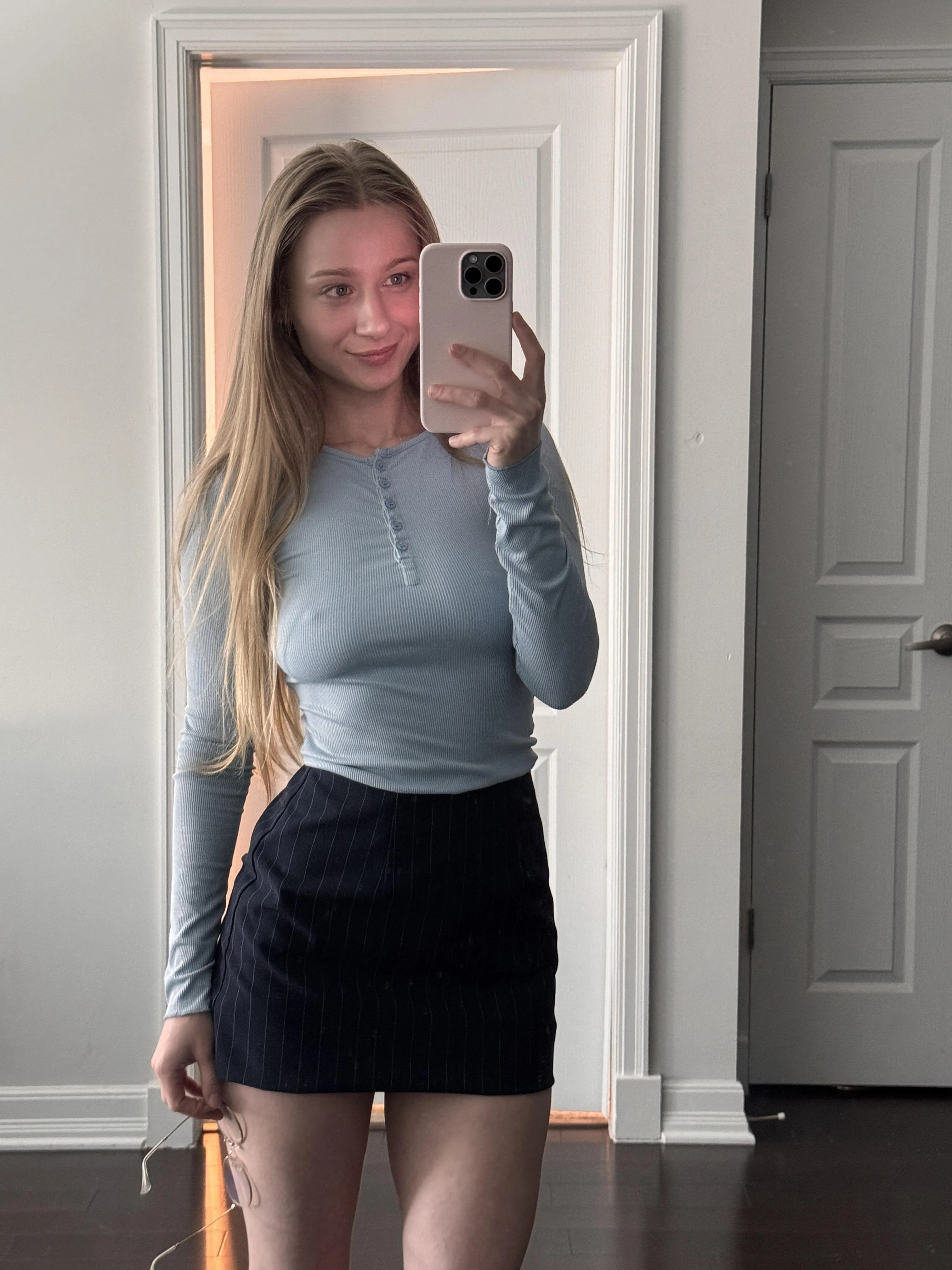 No bra, but there are fiery thoughts