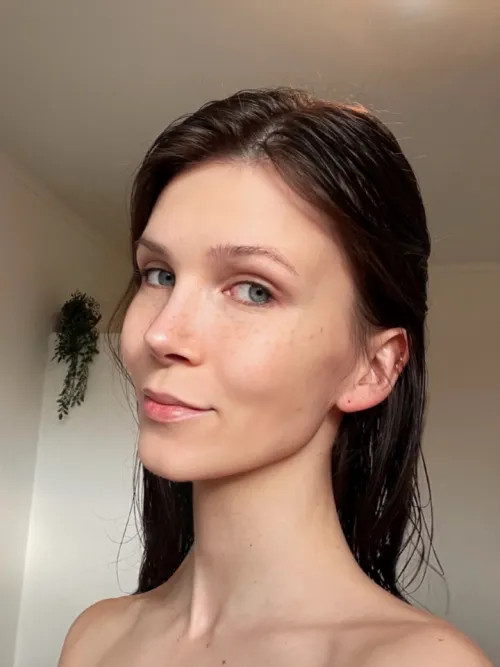 nothing beats a fresh face 😇