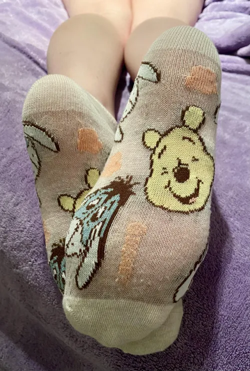 Pooh & Eeyore Socks