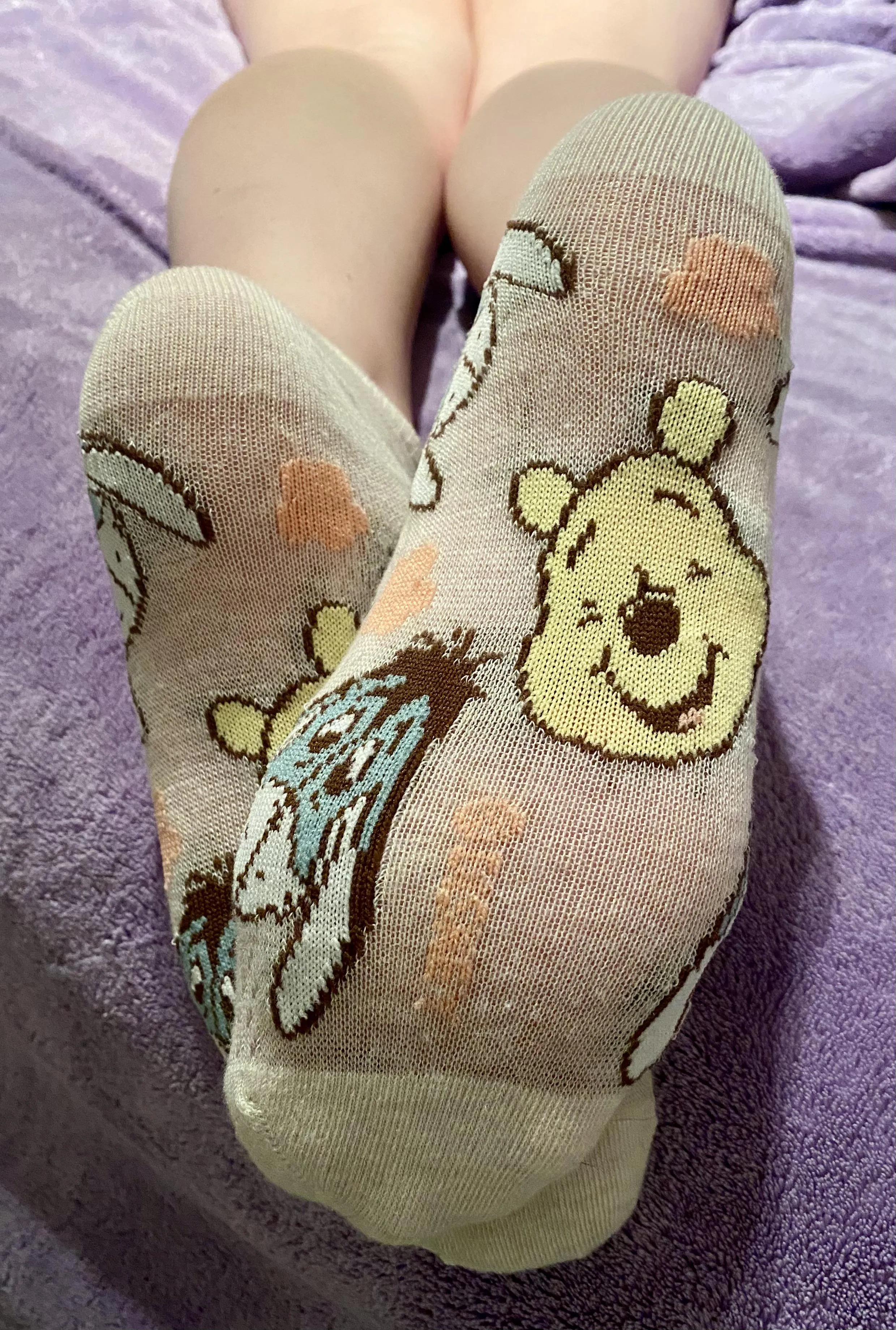 Pooh & Eeyore Socks