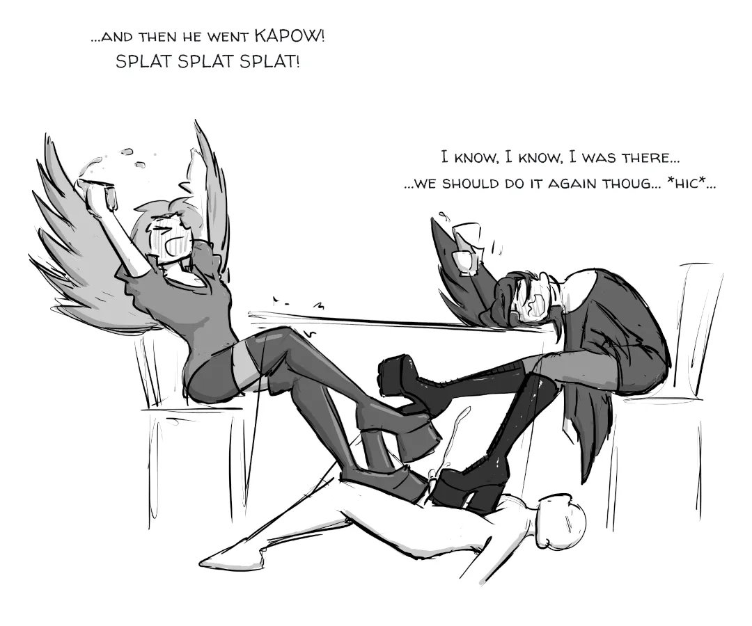 Sir, your birbs are drunk. I'm cutting you off.