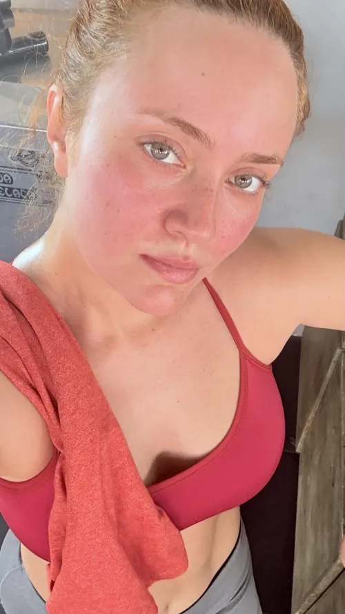 Sweating after Monday WOD