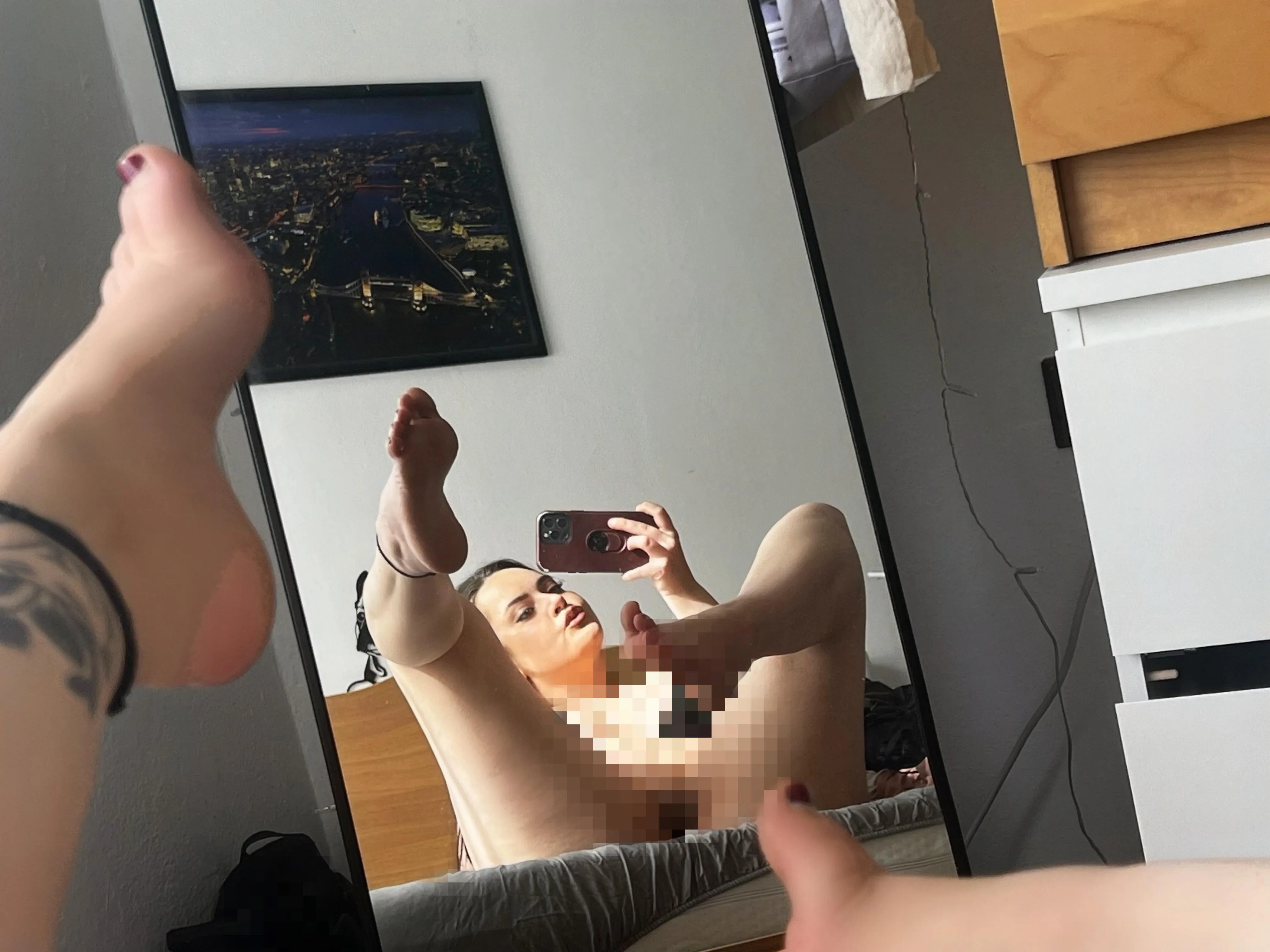 The pixels taste nothing like my sweet pussy, but go on, give it a go.. 🤪