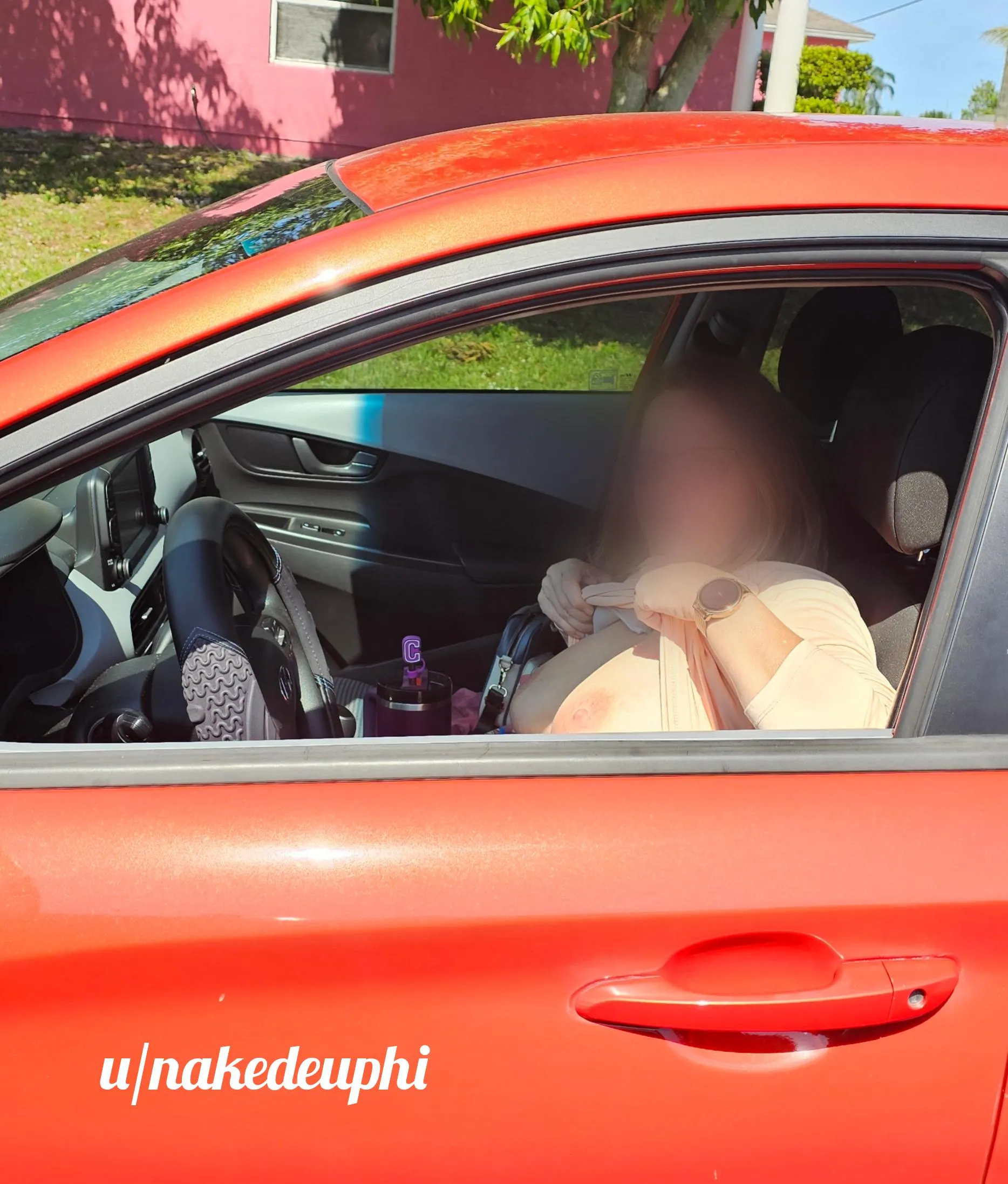 When a sexy lady with nice tits is nice enough to show you, take a pic.