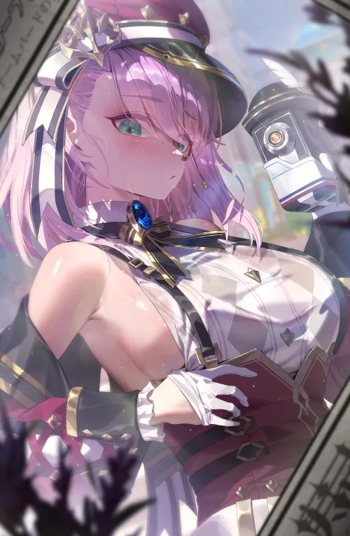 Charlotte side boobs