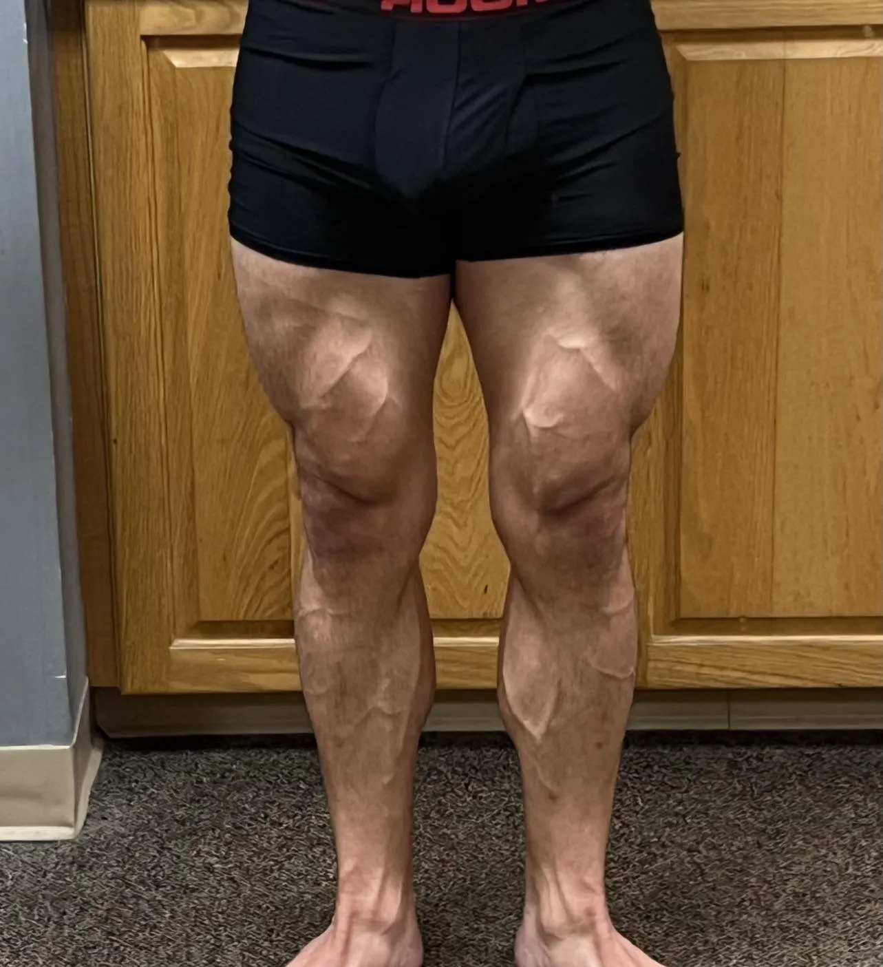 His leg days are my favorite 😍 🤤 (oc)