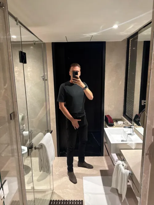 Hotel for a work trip. Gonna enjoy this one during my time off this weekend