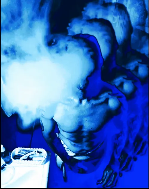 Late night pre shower clouds