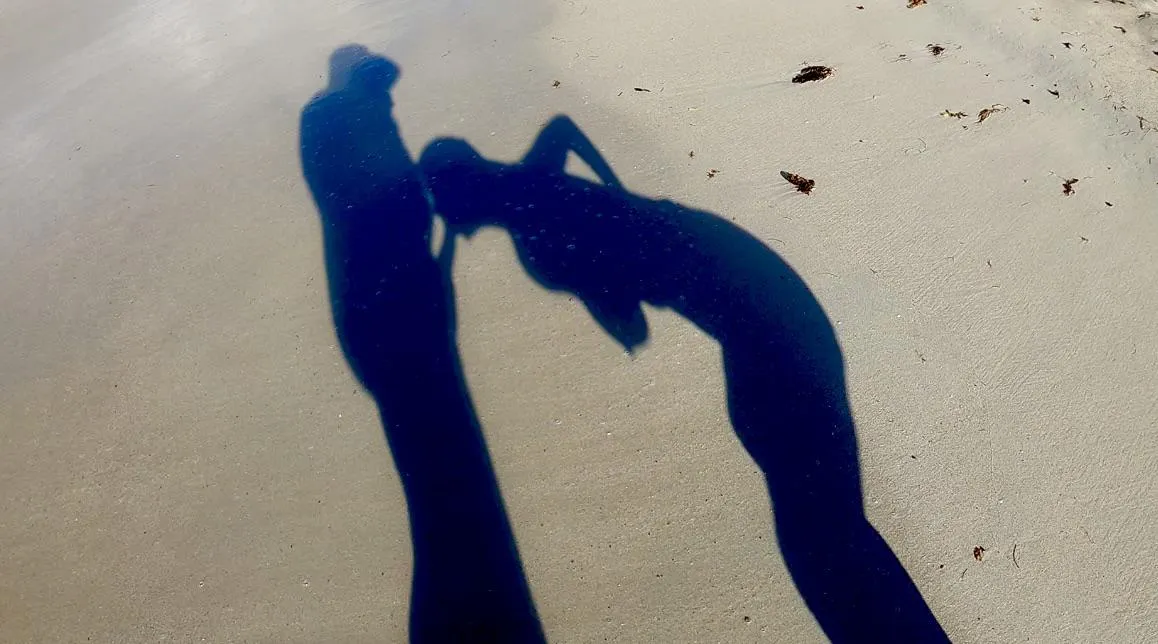 Not everything was hanging down.