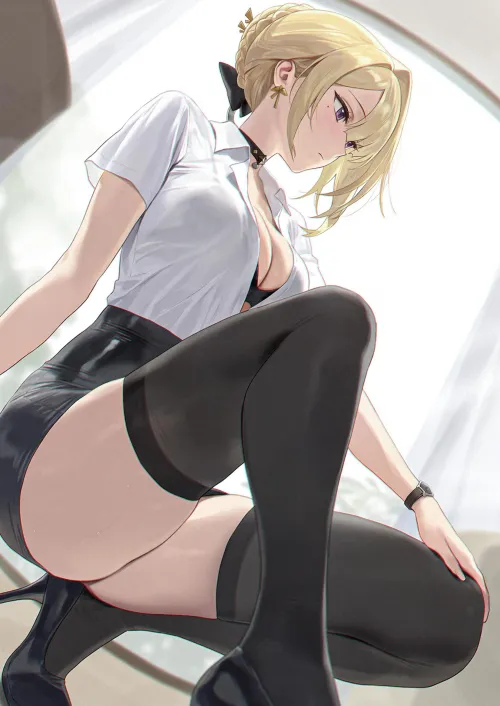 Office Lady Evelyn [Zenless Zone Zero]