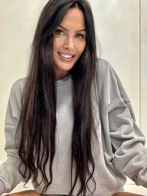 Today I took the day off from work, I chose this comfortable look to be at home. 42[F]