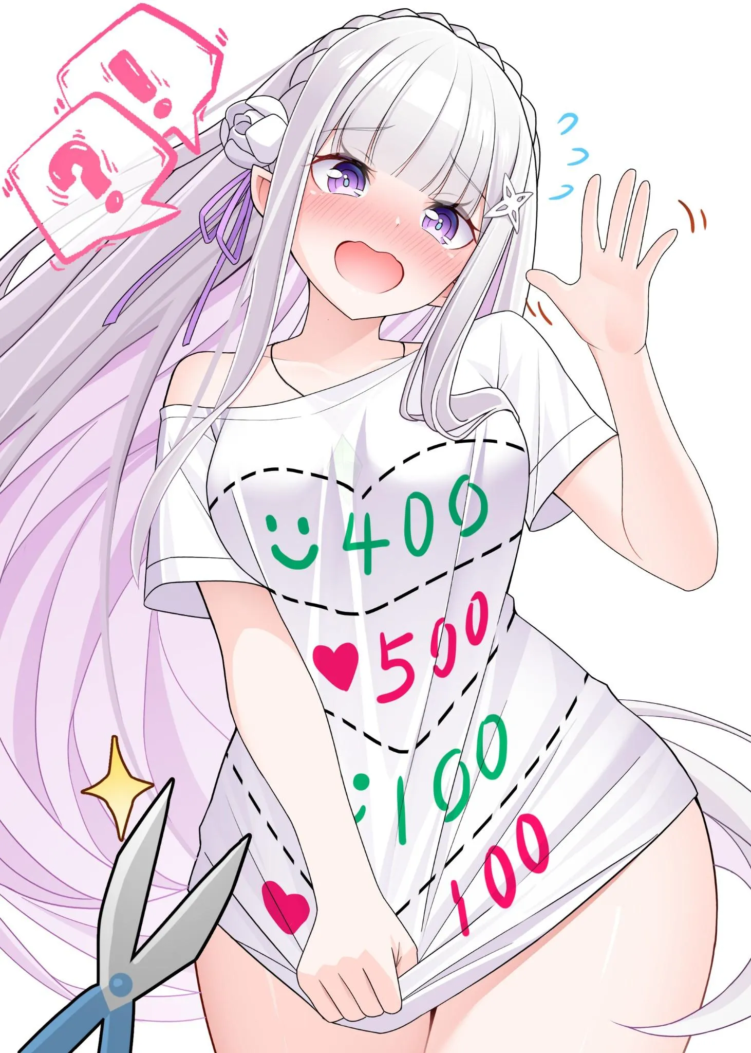 T-shirt Trendy Emilia (By 芽琉エルMerueru)