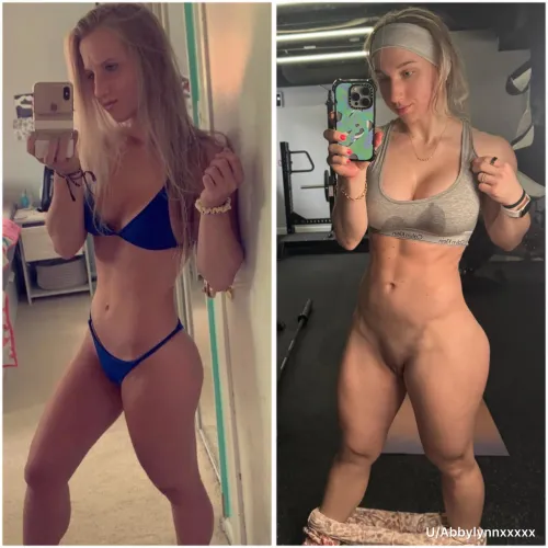 4 years of learning how to fuel my body. Ty for believing in me 🥰