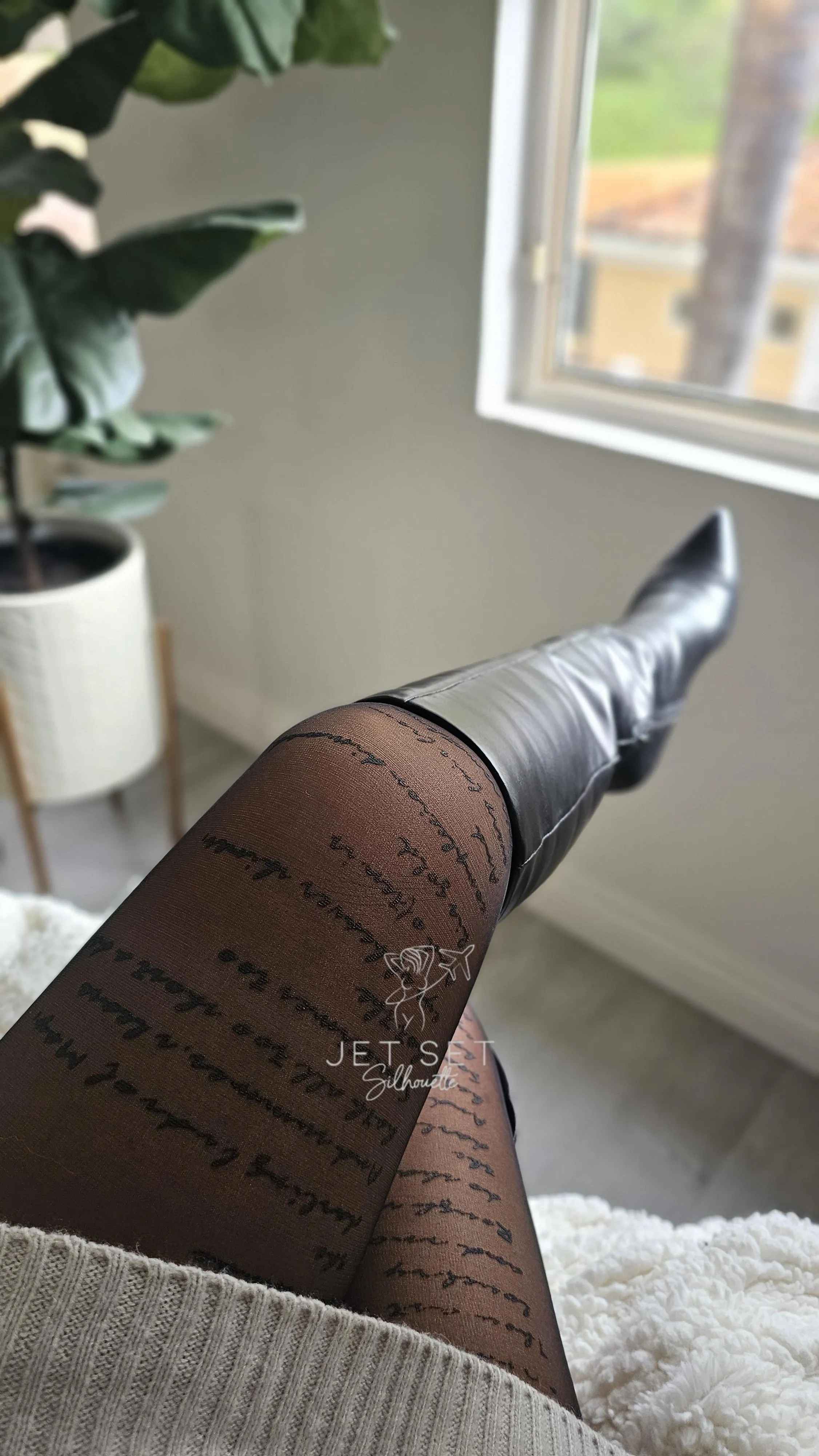57yo... Playful hosiery ;)