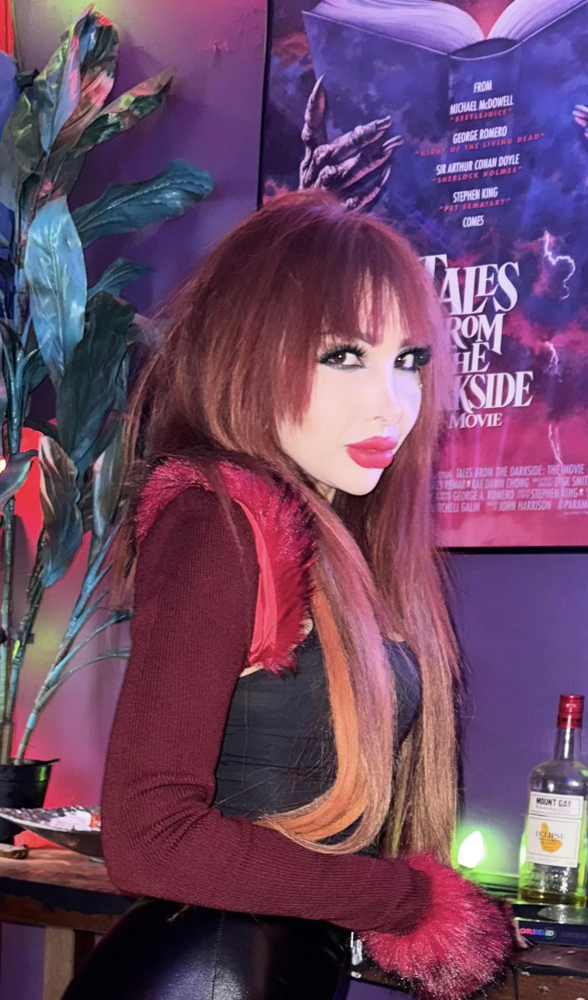 all dressed up and ready to hit the show